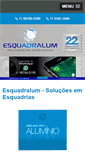 Mobile Screenshot of esquadralum.com.br